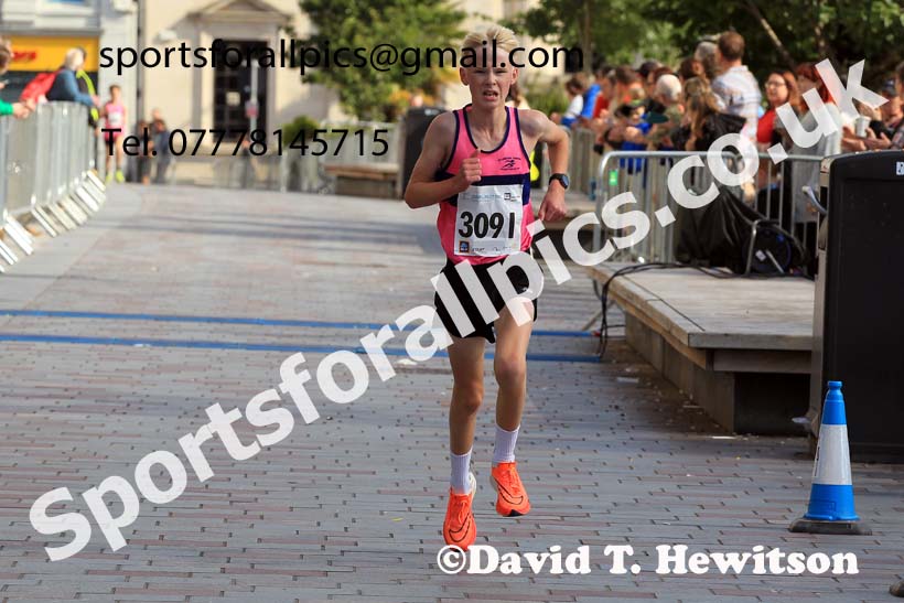 Darlington Junior 3k Road Race, 2023 Darlington 10k Road Race.  Photo: David T. Hewitson/Sports for All Pics